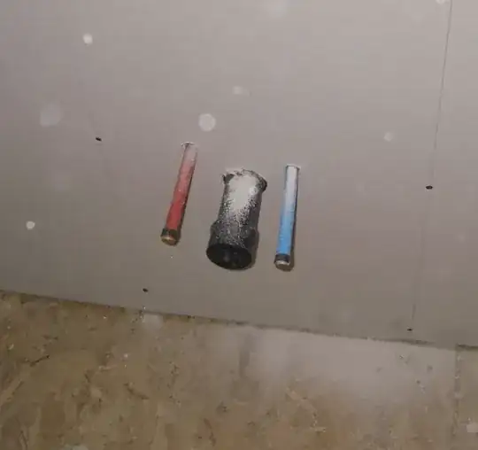 plumbing in walls