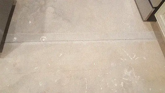 Builder moved plumbing in Concrete