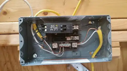 ground and neutral on single bus bar