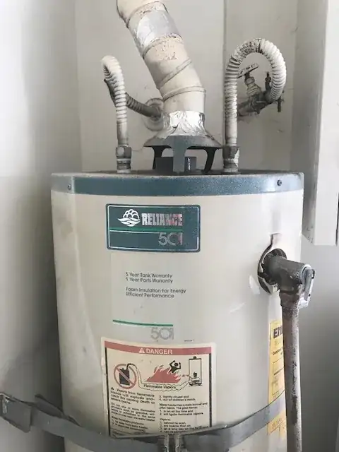 top of heater
