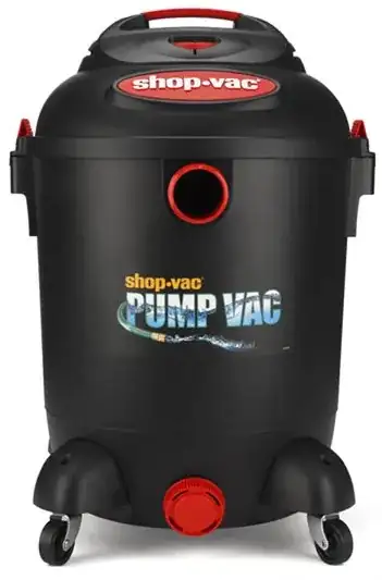 wet/dry pump vac