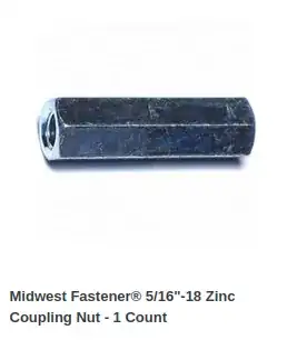 coupling nut image