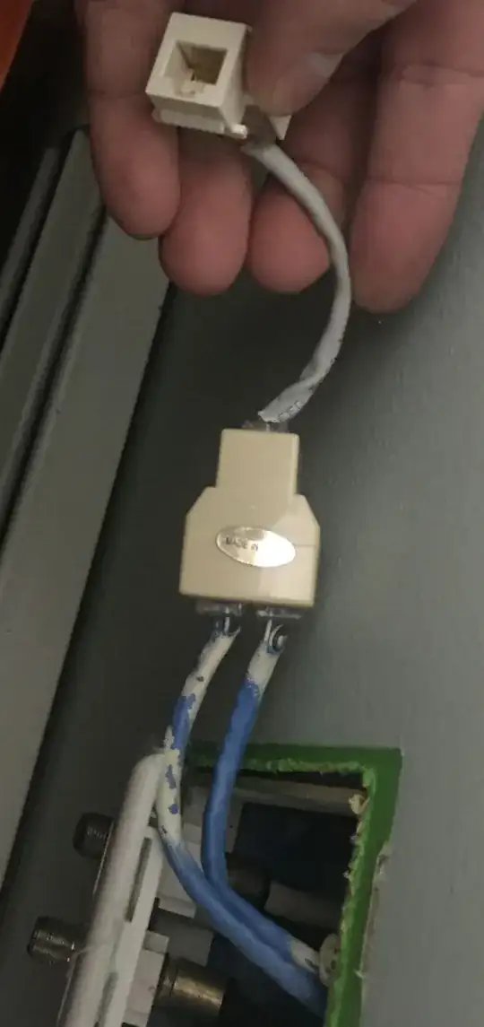 faceplate removed