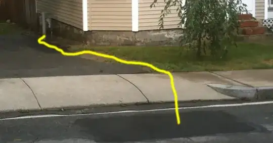 gas line path