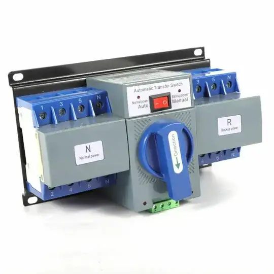 3 phase transfer switch image