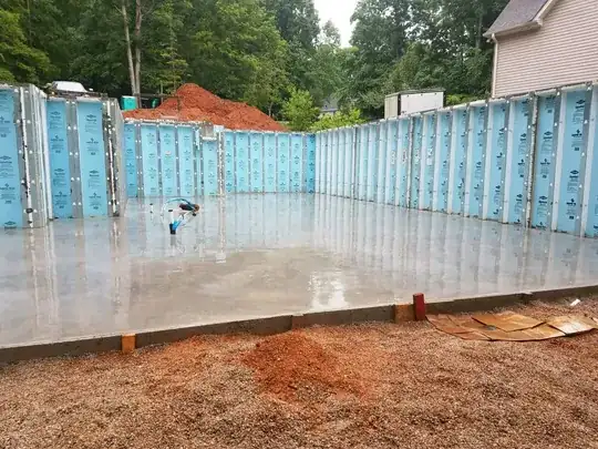 Basement Cement Curing