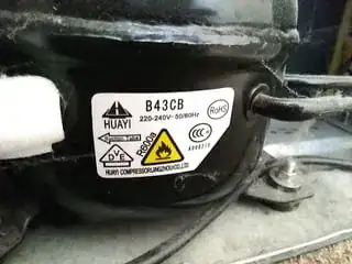 label on back