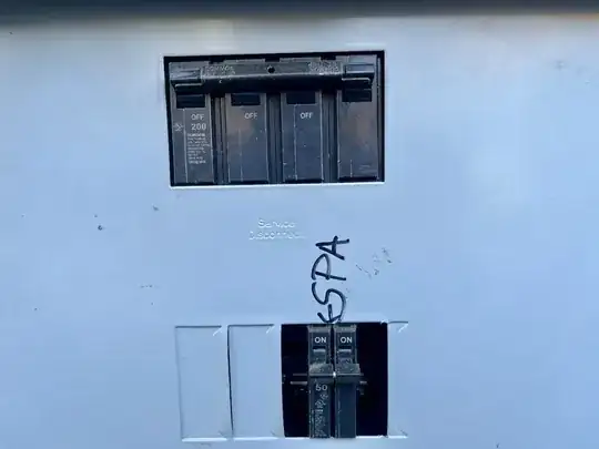 Meter main panel