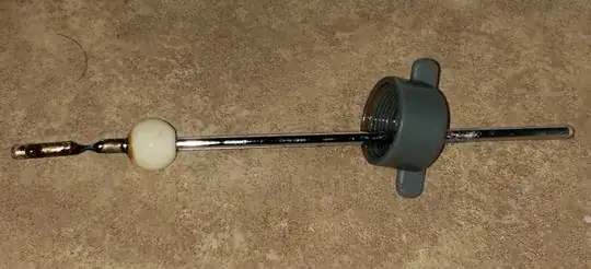 Rusting Pivot Rod