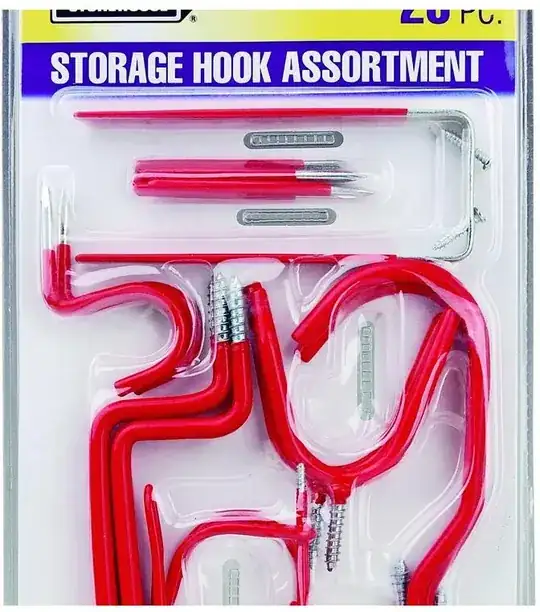 storage hook assortment