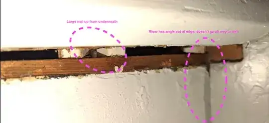 stair gap detail