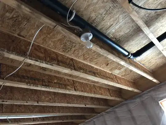 I-joist ceiling