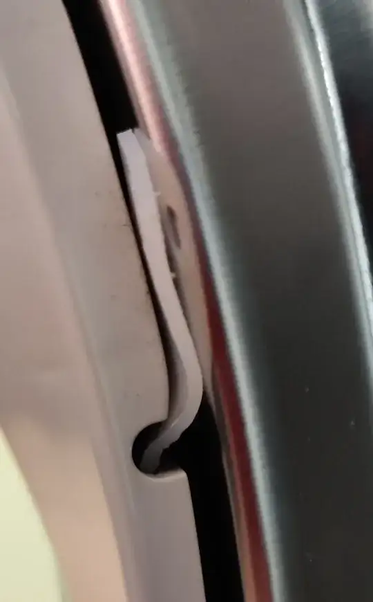 Close up of tab