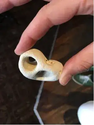 Stone with hole