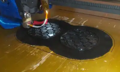 Filling of half spheres