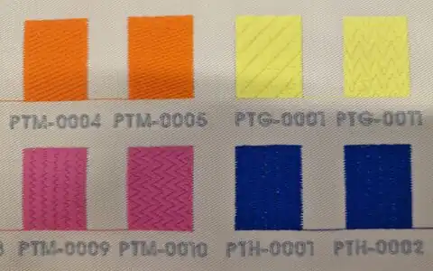 Several types of EO patterns