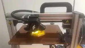 Second print, Beekeebox, designed by a TECFA team, led by Vincent Widmer (PhD student).