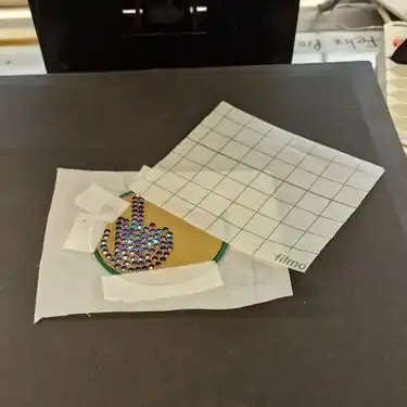 In the heat press