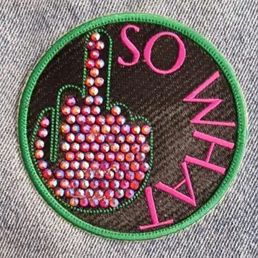 Middle finger: result (somewhat misplaced template)