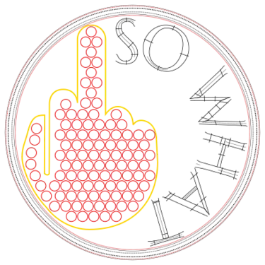 Middle finger: Regular tile distribution