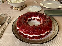 Sweet jelly salad