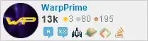 profile for WarpPrime on Stack Exchange, a network of free, community-driven Q&A sites profile for WarpPrime on Stack Exchange, a network of free, community-driven Q&A sites