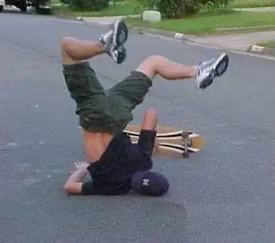 Scorpion fall