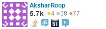 profile for AksharRoop on Stack Exchange, a network of free, community-driven Q&A sites