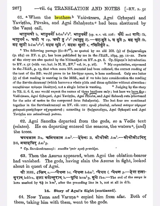 extract from Brhaddevata