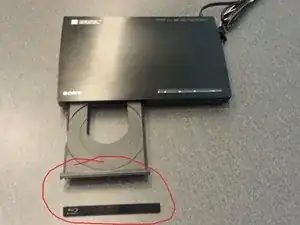 Disassembly of Sony BDP-BX18 Blue-Ray player