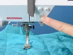 Repairing the Stitching on an Insulated Jacket