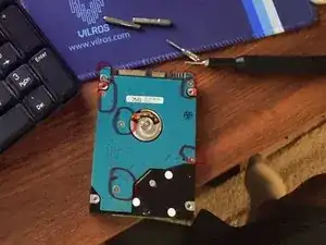 2.5" Toshiba SATA Hard Drive Teardown