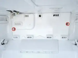 Samsung Older French Door Refrigerator Freezer Evaporator Cover