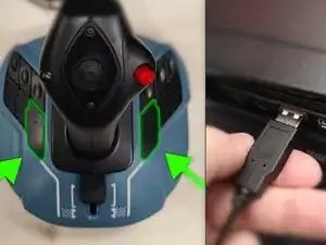 TCA Sidestick Flash and re-install the firmware