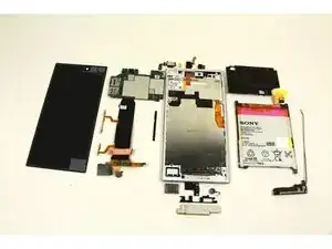 Repairing Sony Xperia Z Ultra Disassembly