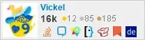 profile for Vickel on Stack Exchange, a network of free, community-driven Q&A sites