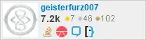 profile for geisterfurz007 on Stack Exchange, a network of free, community-driven Q&A sites