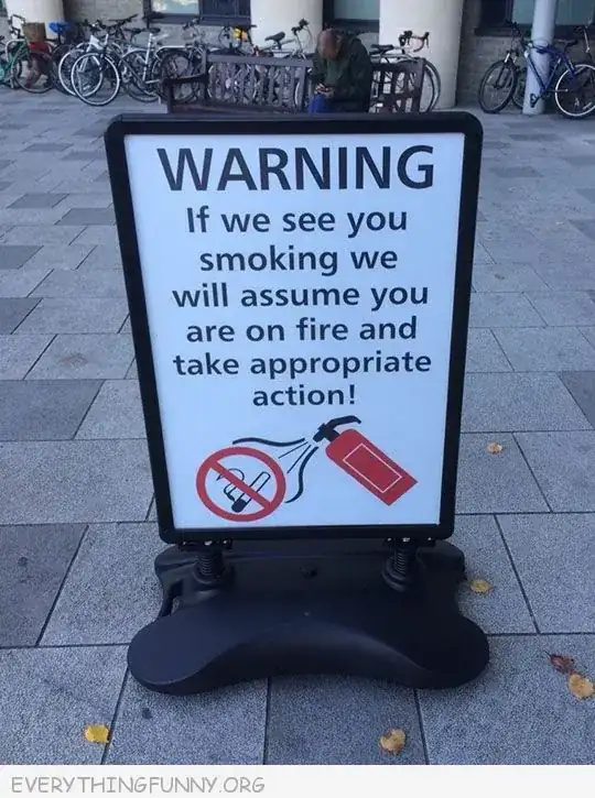 No Smoking!