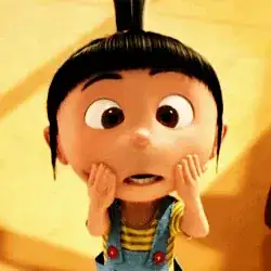 gif representing a child being annoying