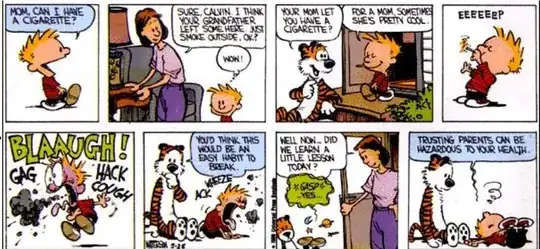 Calvin & Hobbes on smoking