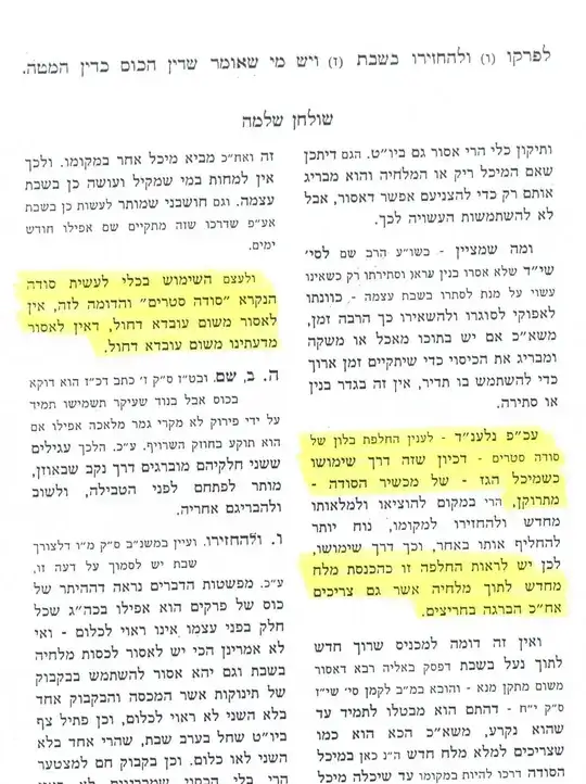 Scanned page from Shulchan Shlomo
