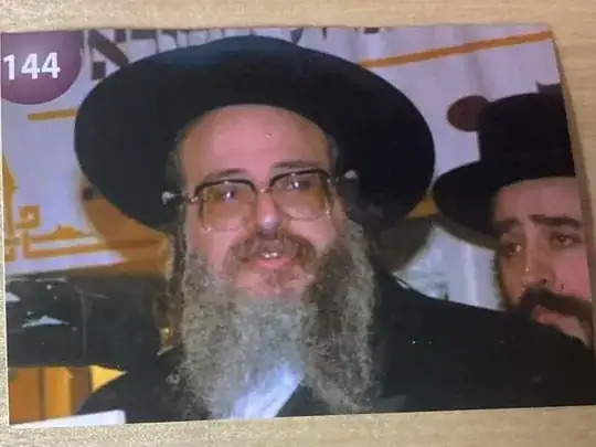 I found this rebbe card and I'm not sure who it is? thank you so much in advance!