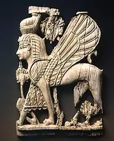 Cherub from the Asyrian era