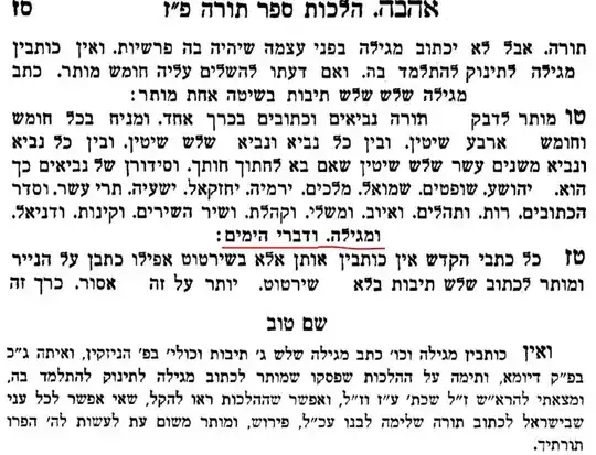 Image of page of Mishneh Torah