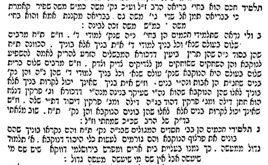 Kehillat Yaacov_Talmid Chacham