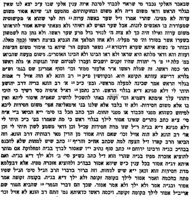 Image of page of the responsum