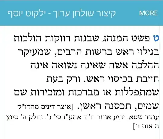 Kitzur Yalkut Yosef on women covering their hair