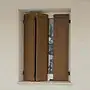 shutters folded up