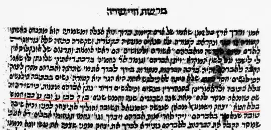 Image of Rashi manuscript