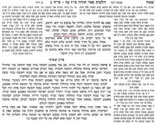 Image of page of Mishneh Torah